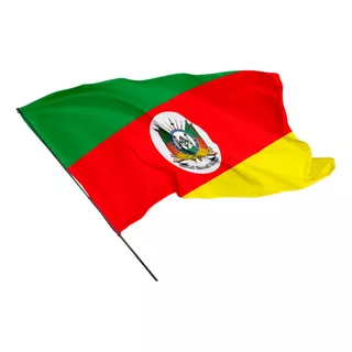 Bandeira Rio Grande Do Sul 1,45m X 1,0m Em Tecido - G