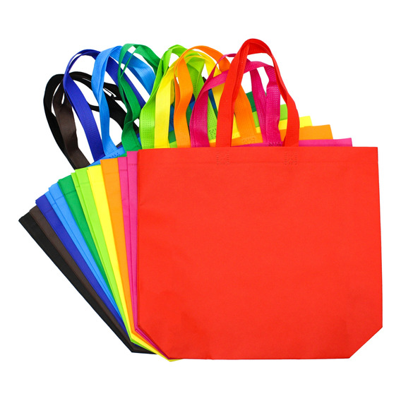 100 Bolsa Ecologica Reutilizable Eco Friendly 35x40x10cm  