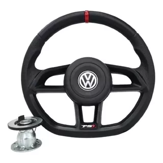 Volante Esportivo Gti Preto Fosco Vw Todos Lançamento !!!