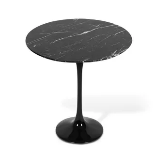 Mesa Saarinen Lateral Nero Marquina 31 X 52