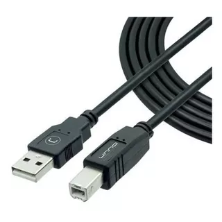 Cable Usb Para Impresora | 1.8 M Unno Tekno Cb4006bk