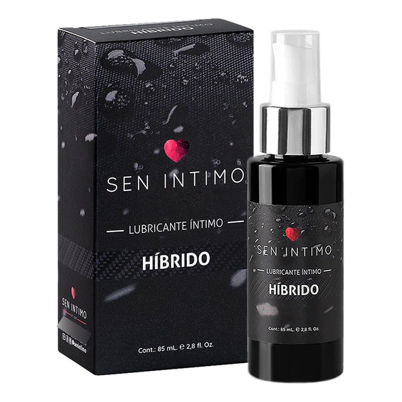 Lubricante Intimo Sen Hibrido Base Agua Y Silicona Juguetes