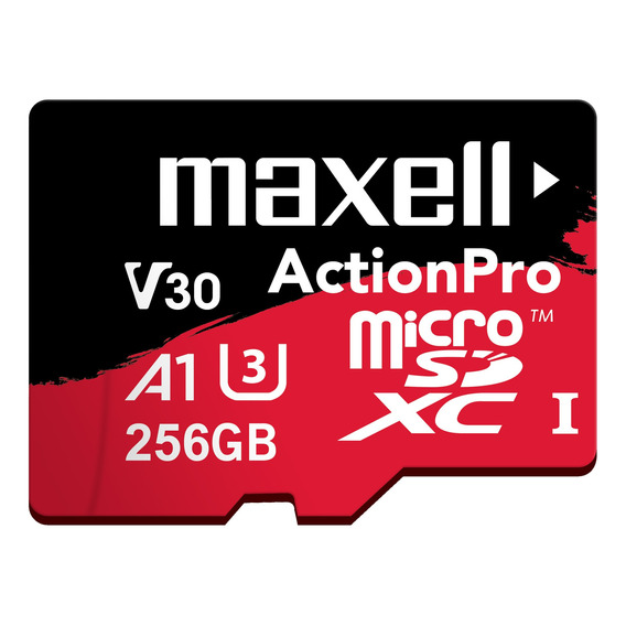Tarjeta Memoria Micro Sd 256gb 4kuh3 Con Adaptador Sd Maxell