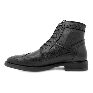 Zapato Chelsea Bostoniano De Hombre Fina Piel Vacuno