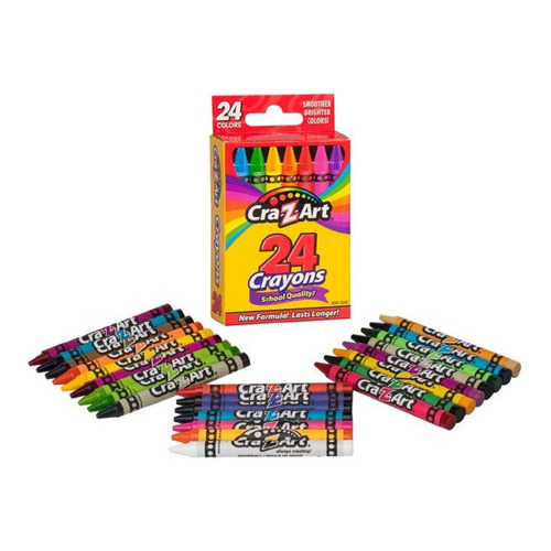 Crayolas Cra-z-art Crayones X 24