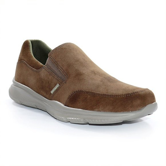 Zapatos Acton Hush Puppies Cuero Color Chocolate Para Hombre