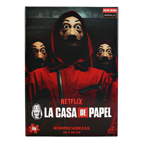 Rompecabezas Coleccionable La Casa De Papel-v-500 Pzs