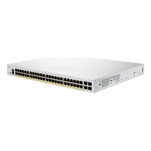 Switch Cisco Cbs350-48p-4g-na Blanco 48 Puertos Ge Poe /vc