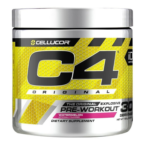 Suplemento en polvo Cellucor  C4 Original aminoácido sabor sandía en pote de 180g