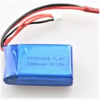 Bateria 7.4v 1000mah Para  Helicopteros   Rc V912 &  Drones