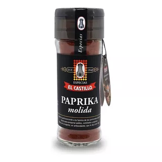 Paprika Molida Especias El Castillo X 50gr