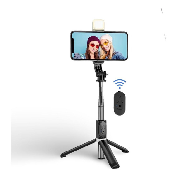 Trípode De Palo De Selfie Extensible Bluetooth