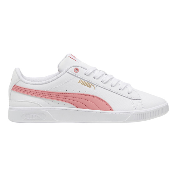 Tenis Puma Casual Vikky V3 Leather Mujer Blanco