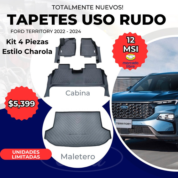 Tapetes Uso Rudo 5d Ford Territory 2022 - 2025 Tipo Charola