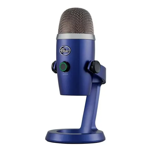 Microfone Condensador Usb Blue Yeti Nano - Azul Cor Azul-marinho