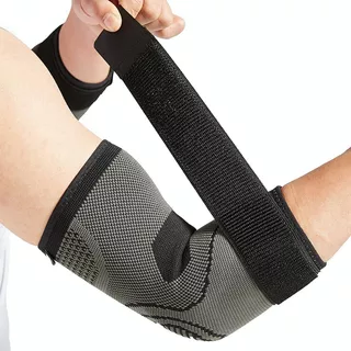 Codera Elastica Deporte Gym Crossfit Baloncesto Codo 1par