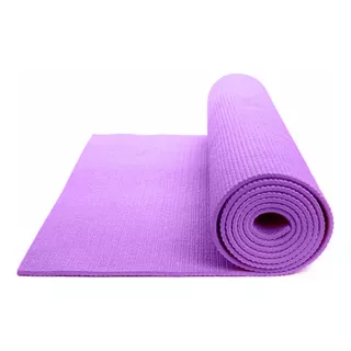 Colchoneta Yoga Pilates Gimnasia 180 X 60 Cm X 10mm  Violeta