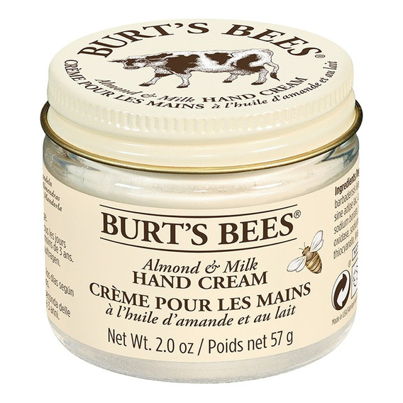 Crema Manos Burt's Bees Leche De Almendras 57 Gr Fragancia Cera de Abejas y Leche de Almendras Tipo de envase Frasco
