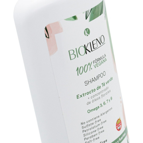 Bio Kleno Formula Vegana Shampoo Te Verde Sin Tacc X 420ml