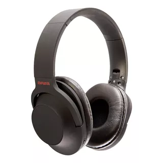 Audífonos Aiwa On-ear Plegables Incluye Micrófono Bt-207 Vc Color Negro