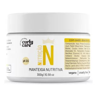 Máscara Manteiga Nutritiva 300g - Curly Care