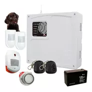 Kit Alarma Casa-2 Sensor Pet-controles-sirenas-batería 