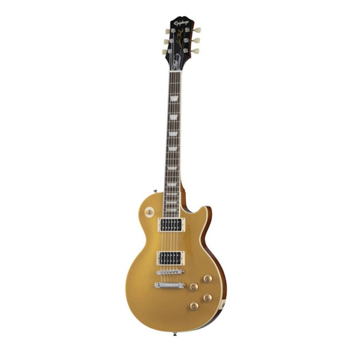 Guitarra eléctrica Epiphone Slash Collection Les Paul Standard de caoba gold brillante con diapasón de laurel indio