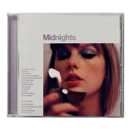 Taylor Swift Midnights Lavender Cd Nuevo Importado 2022