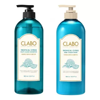  Kit Kerasys Clabo Tropical Citrus Deep Clean Duo - 2x960ml