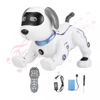 Perro Robot De Control Remoto Inteligente Con Acrobacias