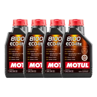 Aceite Motor Auto Motul 8100 5w30 Eco-lite  Dexos 4l