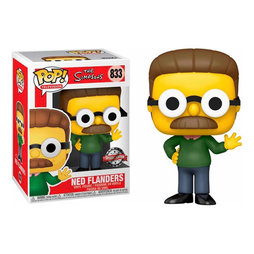 Funko Pop Ned Flanders 833 Los Simpson Exclusive