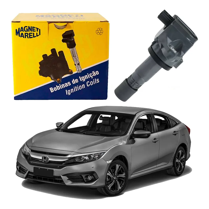 1 Bobina De Ignição Marelli Civic 2.0 2016 A 2021