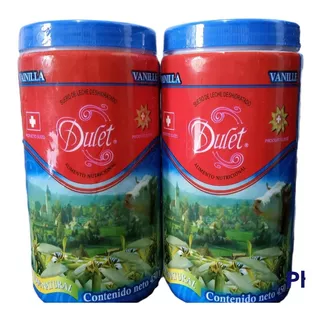 2 Bote De Dulet  Lactosuero Deshidratado Vainilla 450gr C/u