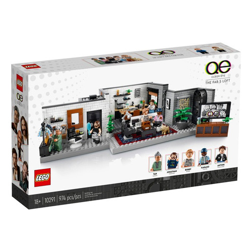 Lego Set De Construcción Queer Eye: Loft De Los Fab 5