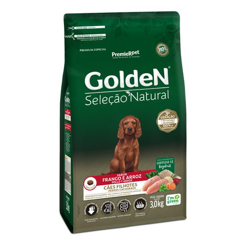Alimento Premier Golden para perros cachorros 3kg