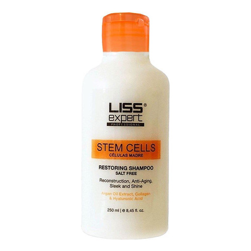 Shampoo Sin Sal Celulas Madres Liss Expert 250 Ml