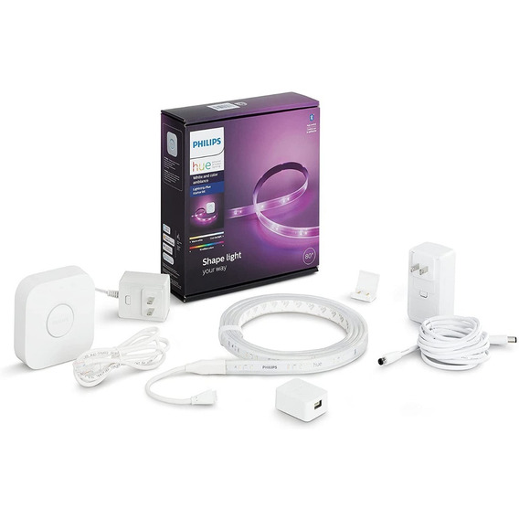 Tira Led Inteligente Philips Hue 2 Metros + Hue Bridge Luz Multicolor