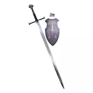 Espada Anduril De Aragorn 134 Cm Base Lotr Hobbit Medieval