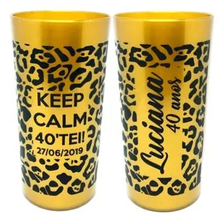 60 Copos Longdrink 320ml Personalizado