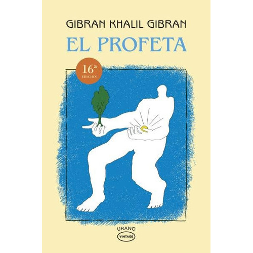 El Profeta, De Gibran, Khalil. Editorial Urano, Tapa Blanda En Español