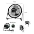 Mini Ventilador De Mesa Not Articulavel Usb 8 Polegadas Top