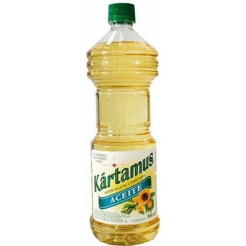 Caja Aceite Kartamus Vegetal Con 12 Botellas De 900 Ml