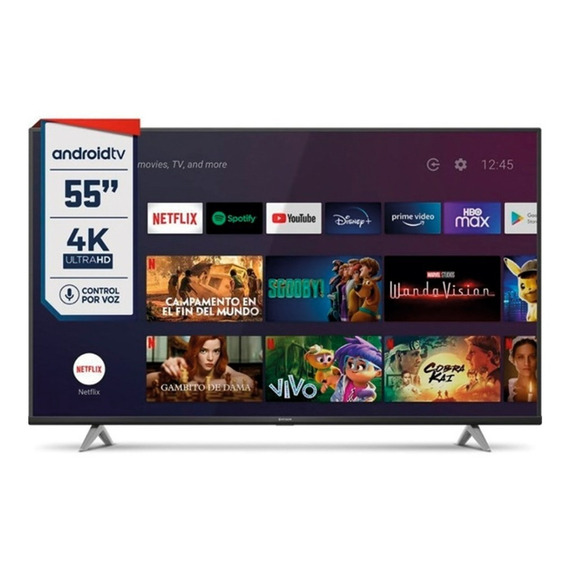 Smart Tv 55 Pulgadas 4k Ultra Hd Cdh-le554ksmart21 F Hitachi