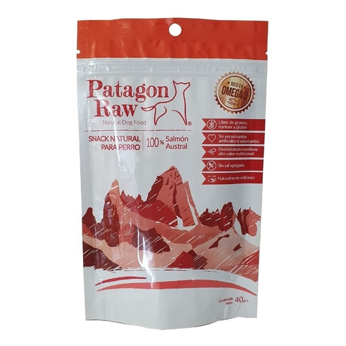 Snack Natural Para Perros Patagon Raw Salmon