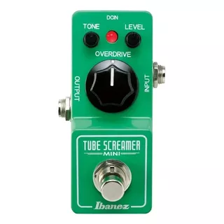 Pedal De Efeito Ibanez Tube Screamer Tsmini  Verde-claro