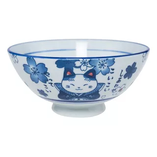 Bowl De Cerámica Gato Kataginu Topsoc