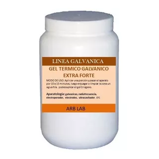 Galvanica Gel Termico Extraforte Quema Grasas Potente Nuskin