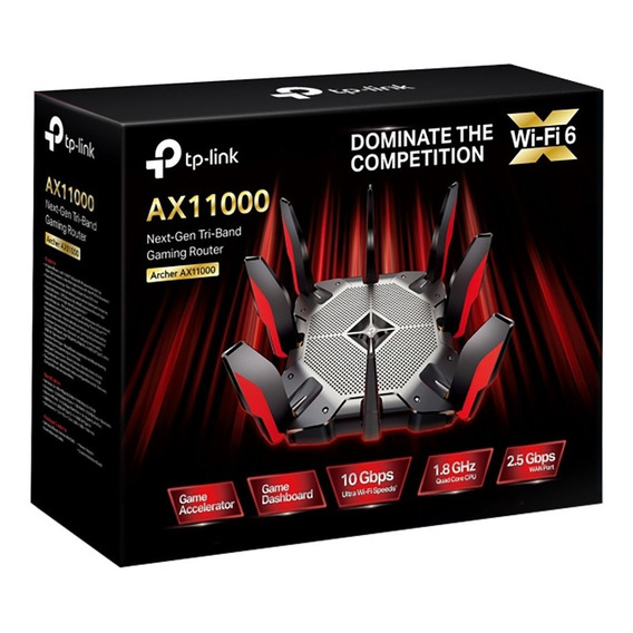 Archer Ax11000 Router Gaming Ax11000 Next-gen Tri-banda 