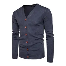 Sueter Saco Hombre Casual V-neck Azul Disponible Sueter Saco Hombre Casual V-neck Azul Disponible
